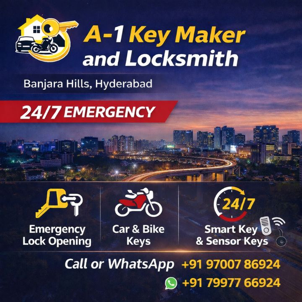 Cover photo of A-1 Key Maker & Locksmith